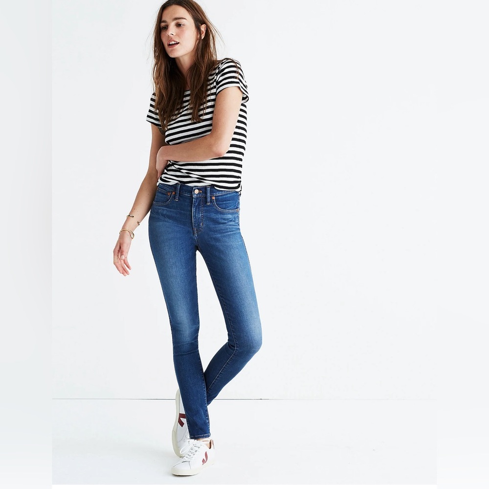 Madewell 9” Mid-Rise Skinny Jeans Women’s Size‎ 27